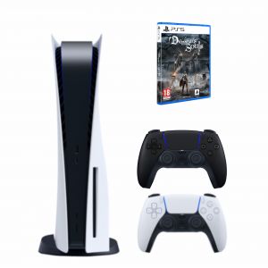 Sony Playstation 5 Oyun Konsolu PS5 Siyah Kol + Demons Souls Oyun (Euro Asiya Garantili)